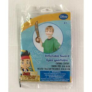 New Disney Jake and The Neverland Pirates Inflatable Sword 23.6 in inflated